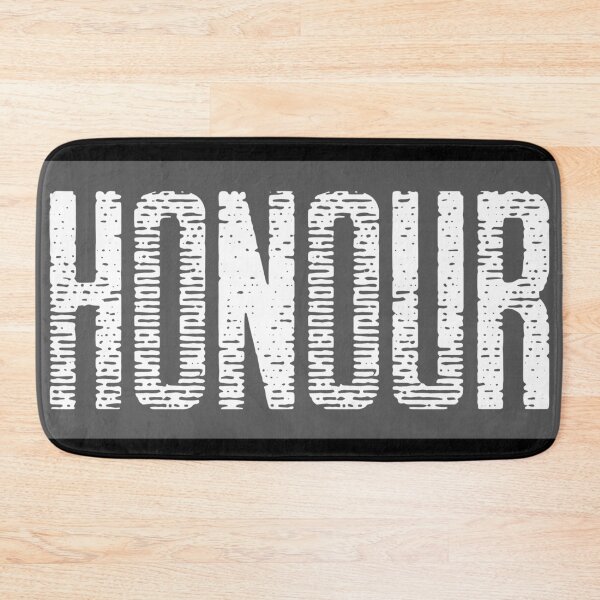 Item preview, HONOUR. Text only design. White, grunge, distressed, capital letters. designed and sold by JellyBeenzz.