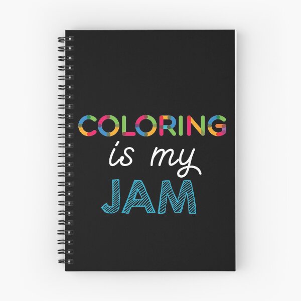 Item preview, Coloring is my Jam. Funny Coloring Design designed and sold by Custom365.
