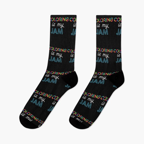 Item preview, Coloring is my Jam. Funny Coloring Design designed and sold by Custom365.