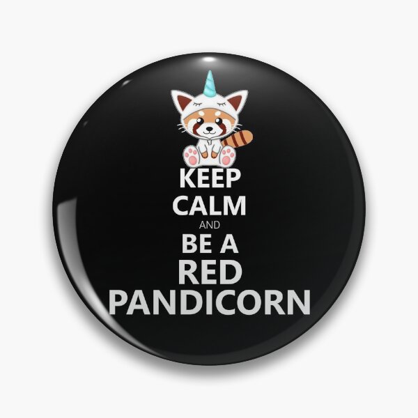 Item preview, Keep Calm and be a Red Pandicorn designed and sold by Cute  Pawz.