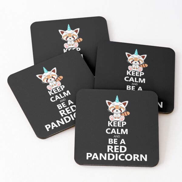 Item preview, Keep Calm and be a Red Pandicorn designed and sold by Cute  Pawz.