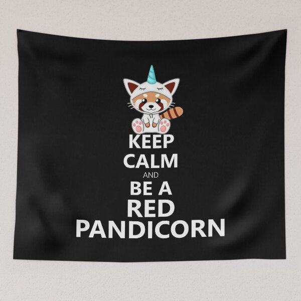 Item preview, Keep Calm and be a Red Pandicorn designed and sold by Cute  Pawz.