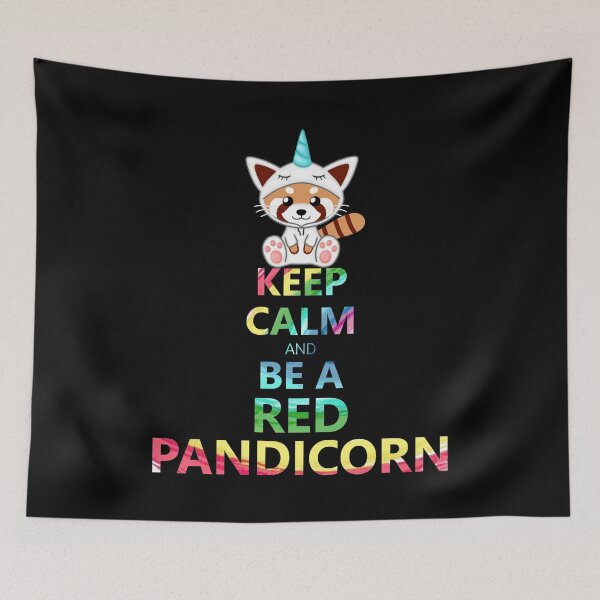 Item preview, Keep Calm and be a Red Pandicorn designed and sold by Cute  Pawz.