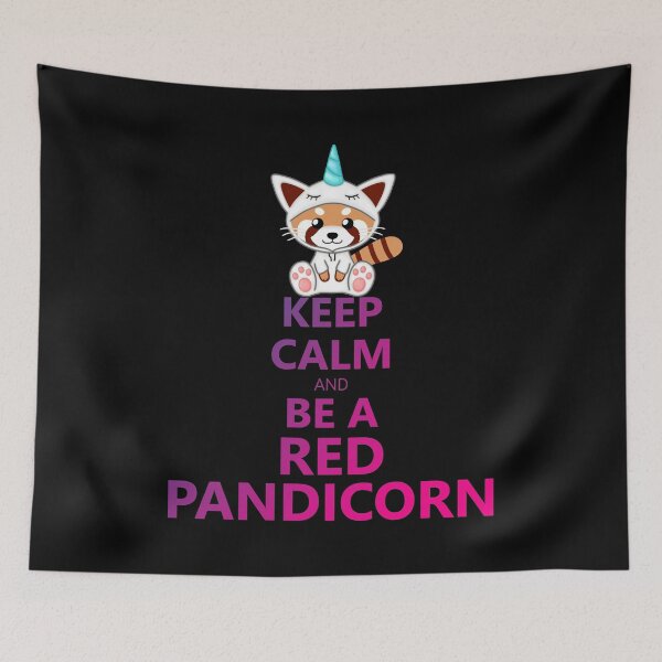 Item preview, Keep Calm and be a Red Pandicorn designed and sold by Cute  Pawz.