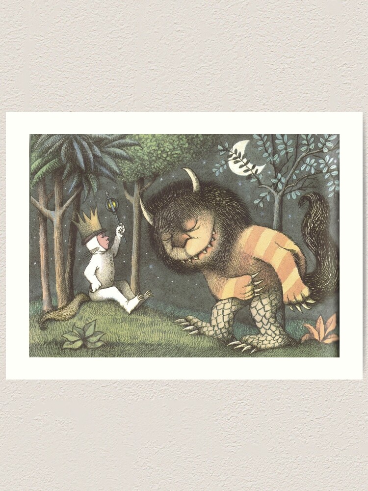 where the wild things are art