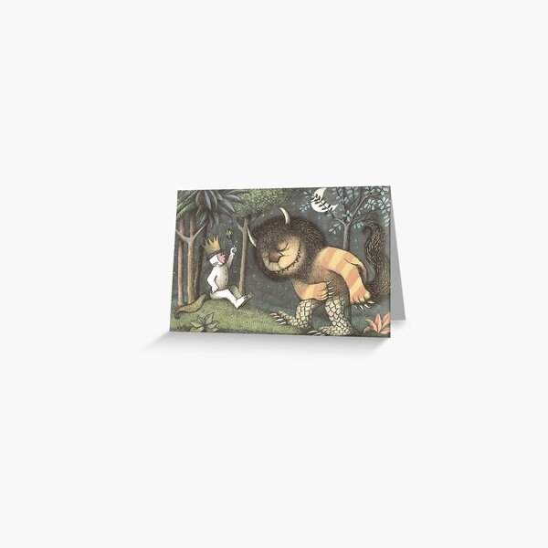 Where the wild things are Greeting Card