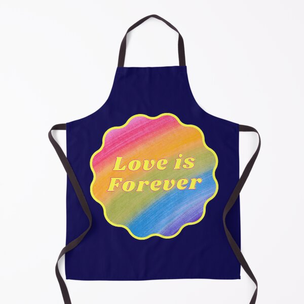 Item preview, Love is Forever! Retro Hippy Rainbow Happiness designed and sold by ittybittyowl.