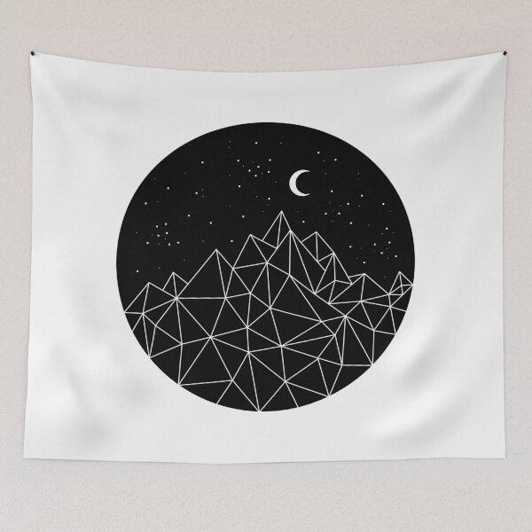 Item preview, Geometric Moonlight designed and sold by TrillDeliRyan.