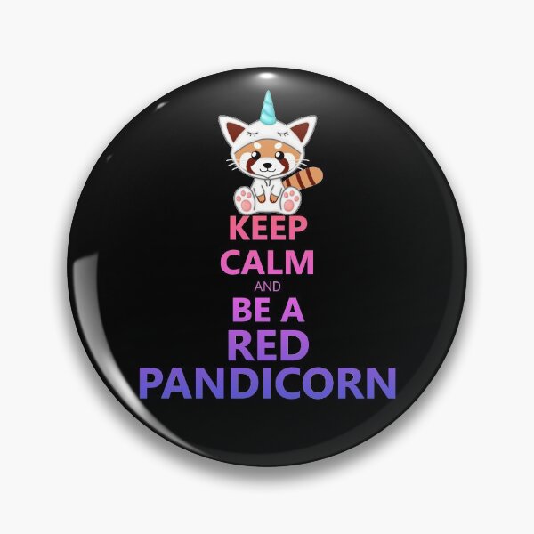 Item preview, Keep Calm and be a Red Pandicorn designed and sold by Cute  Pawz.