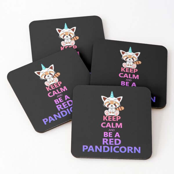 Item preview, Keep Calm and be a Red Pandicorn designed and sold by Cute  Pawz.