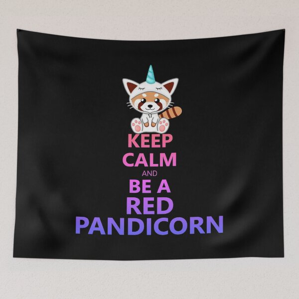 Item preview, Keep Calm and be a Red Pandicorn designed and sold by Cute  Pawz.