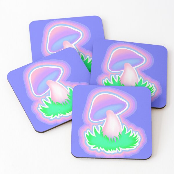 Item preview, Pastel mushroom designed and sold by Pearl Tottenham.