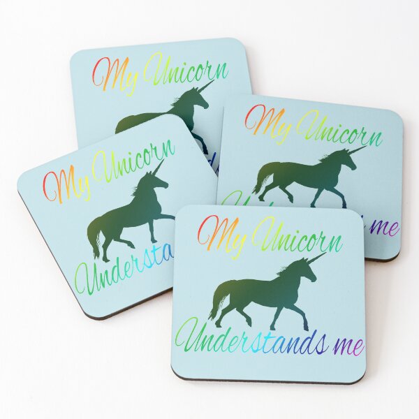 Item preview, My Unicorn Understands Me designed and sold by Crystalsgraphix.