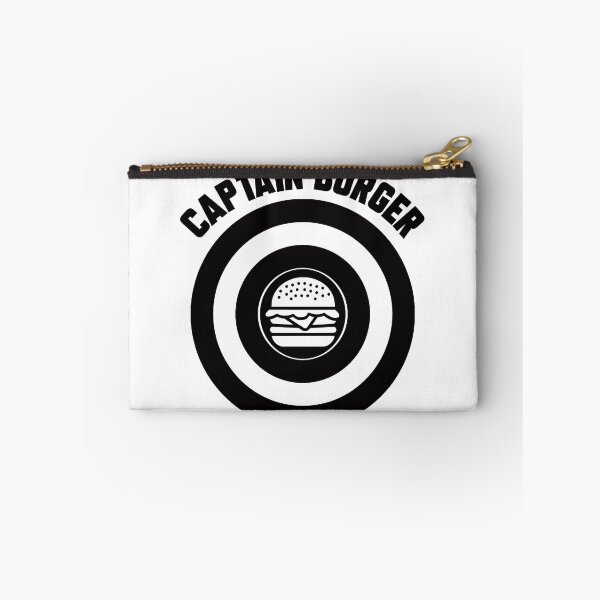 Item preview, Captain Burger logo black + text designed and sold by Dkrode.