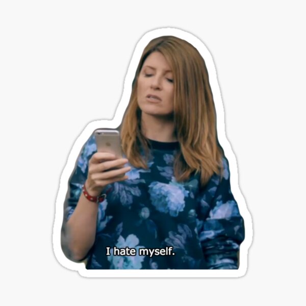 I Hate Myself Sticker