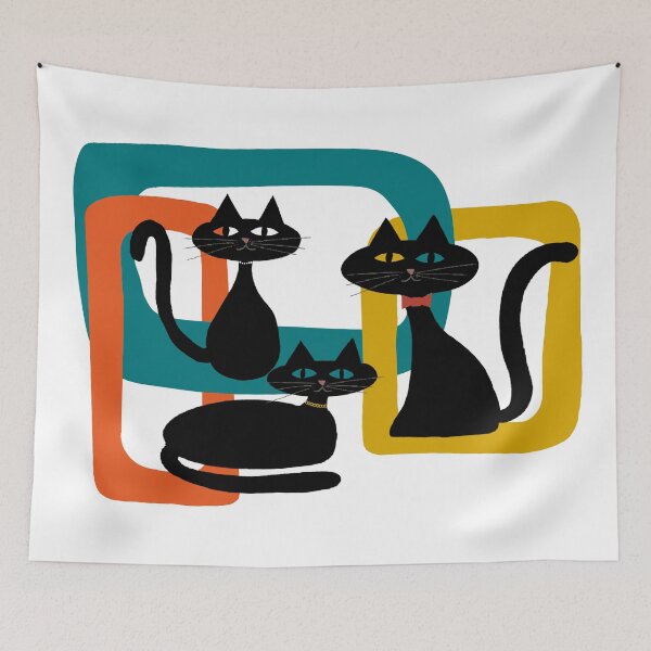 Item preview, Groovy Cats designed and sold by ZenHenna.