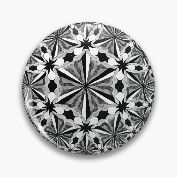 Item preview, Echo (greyscale) designed and sold by TheMandalaLady.