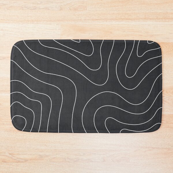 Item preview, White Abstract Topography designed and sold by maryhorohoe.