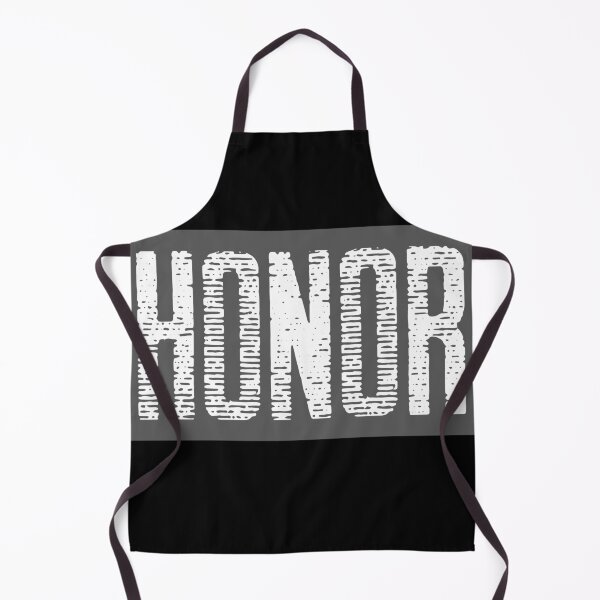 Item preview, HONOR. Text only design. White, grunge, distressed, capital letters. designed and sold by JellyBeenzz.