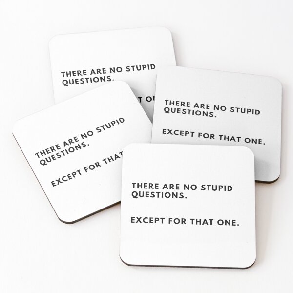 Item preview, Accounting: There are no stupid questions.  designed and sold by AppreciateThat.
