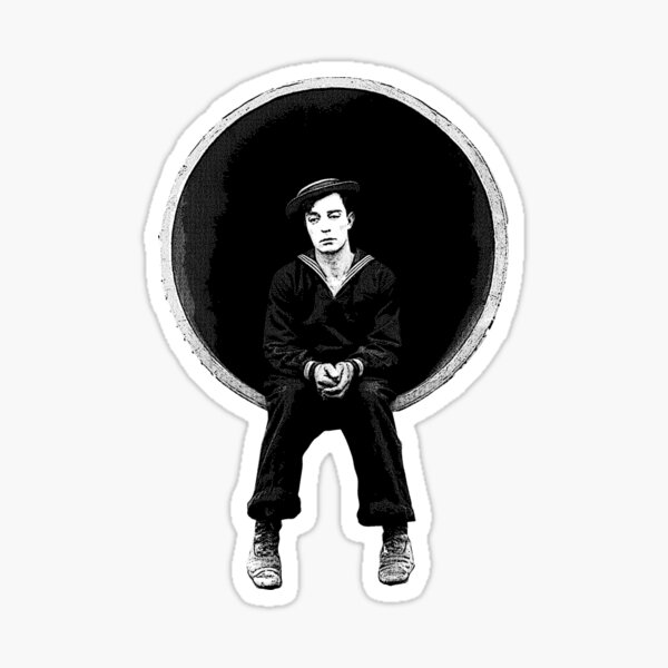 The Navigator - Buster Keaton Sticker