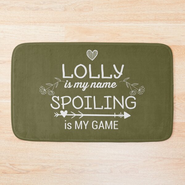 Item preview, Lolly Is My Name Funny Lolly Shirt Gifts for Lolly Grandmother Best Gift Idea for Lolly Birthday Christmas Mothers Day  designed and sold by makoul.