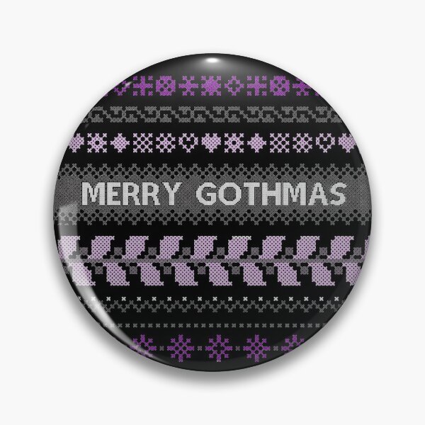 Item preview, MERRY GOTHMAS Black / Purple / Grey Ugly Christmas Sweater designed and sold by goon-squad.