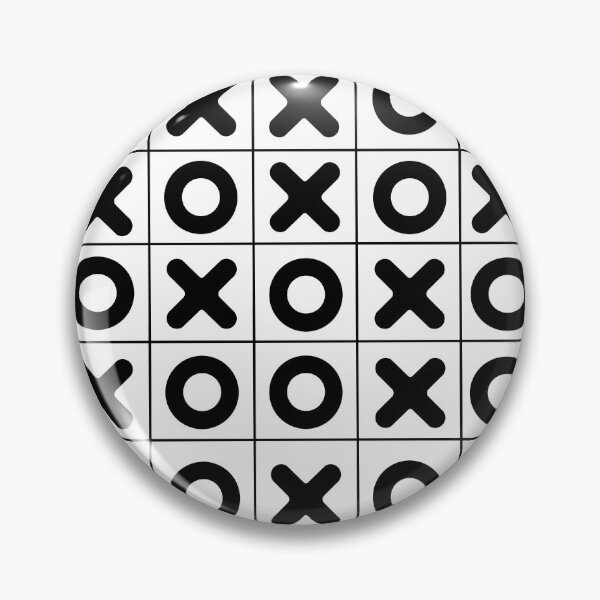 Item preview, Black and White Tic Tac Toe Design designed and sold by eltonjuan.
