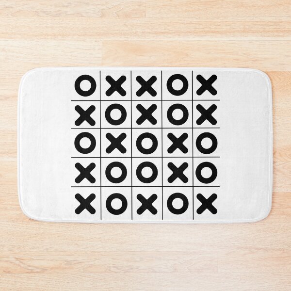 Item preview, Black and White Tic Tac Toe Design designed and sold by eltonjuan.