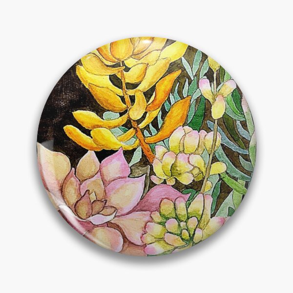 Item preview, succulents watercolor designed and sold by artjojo.