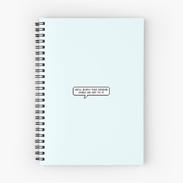 Item preview, Technoblade Quote: We'll Burn This Bridge When We Get To It designed and sold by Swagneato.