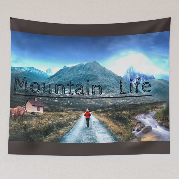 Item preview, Mountain life designed and sold by GraphicConcepts.