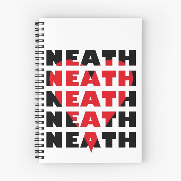 Item preview, Love Neath Heart of Neath South Wales designed and sold by unREST-design.