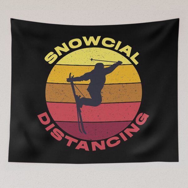 Item preview, Snowcial Distancing Vintage designed and sold by Coder-T.