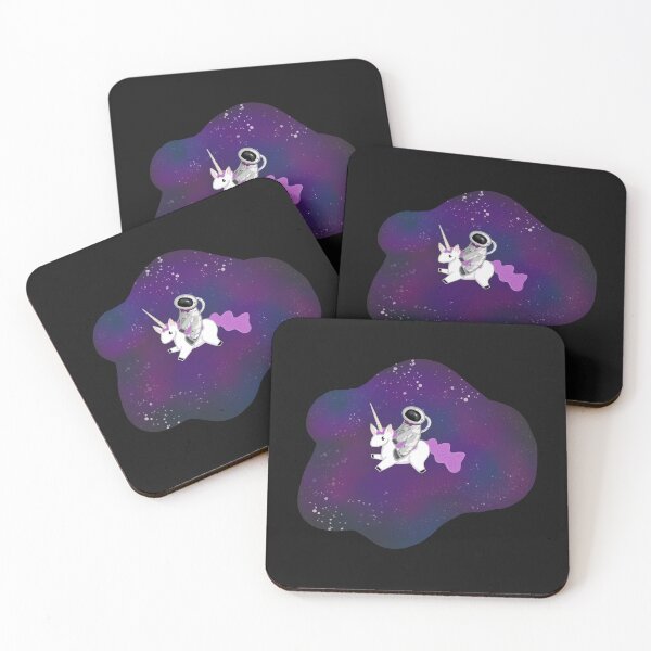 Item preview, Astronaut Riding A Unicorn Purple Bowtie designed and sold by rachelleybell.