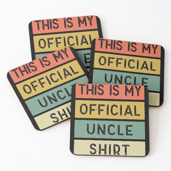 Item preview, This is My Official Uncle Shirt - Funny quote for Uncles designed and sold by nananinanana.