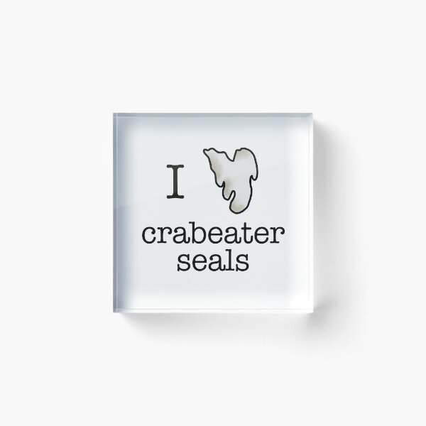 Item preview, I heart crabeater seals designed and sold by taylorrowan.