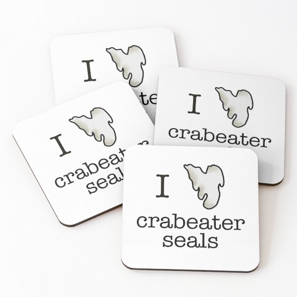 Item preview, I heart crabeater seals designed and sold by taylorrowan.