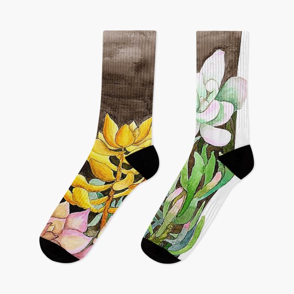 Item preview, succulents watercolor designed and sold by artjojo.