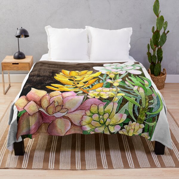Item preview, succulents watercolor designed and sold by artjojo.
