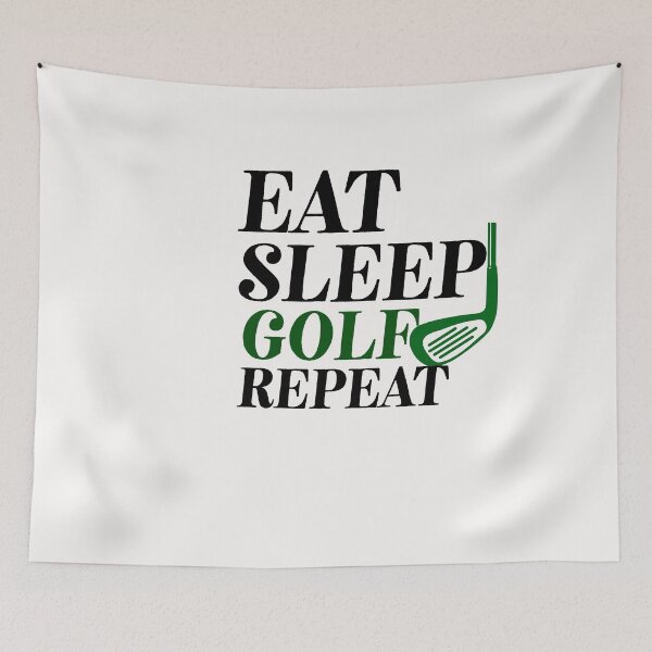 Item preview, eat sleep golf repeat t shirt funny gift designed and sold by medbouk1.