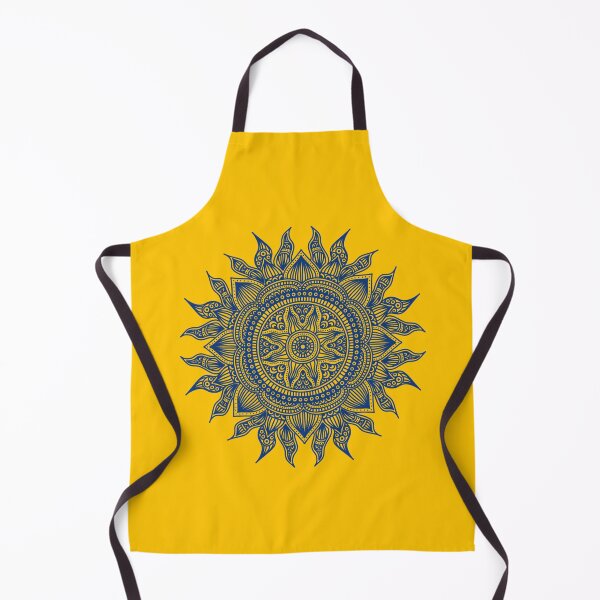 Item preview, SUN Colorful blue mandala designed and sold by Giulia Palazzo.