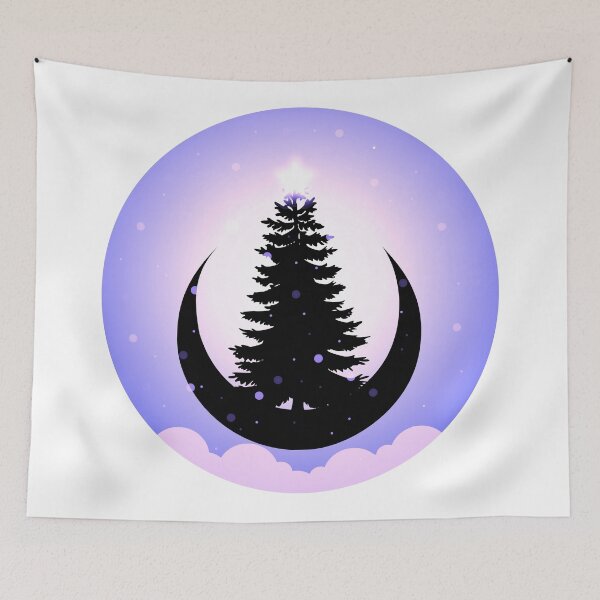 Item preview, Christmas Tree (White Background) designed and sold by urbnbodga.
