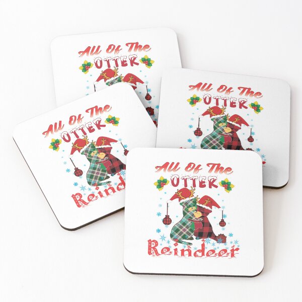 Item preview, All of The Otter Reindeer Christmas T-Shirt,  Gift Idea for Anniversary, Wedding, Mother's Day, Father's Day, Graduation, Thanksgiving, Christmas & New Year's Day. designed and sold by KHRO.