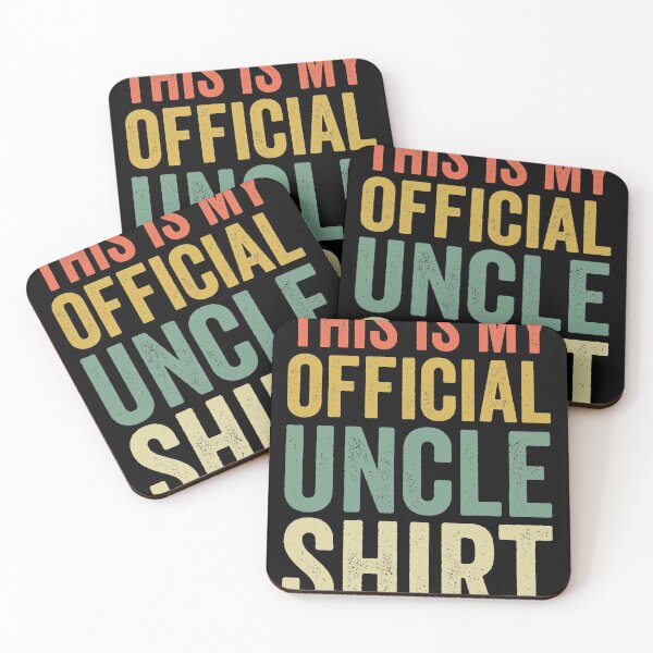 Item preview, This is My Official Uncle Shirt - Funny quote for Uncles designed and sold by nananinanana.