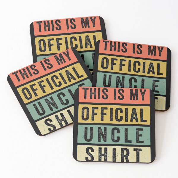 Item preview, This is My Official Uncle Shirt - Funny quote for Uncles designed and sold by nananinanana.