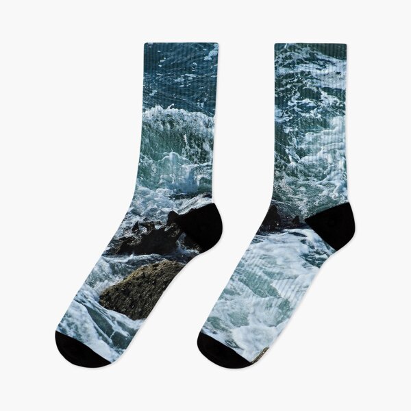 Item preview, Rocks Sea Waves Breaking Seascape designed and sold by Anna Lemos.