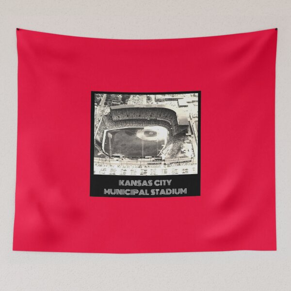 Item preview, Kansas City Municipal Stadium- Athletics Red designed and sold by DeadStadium.