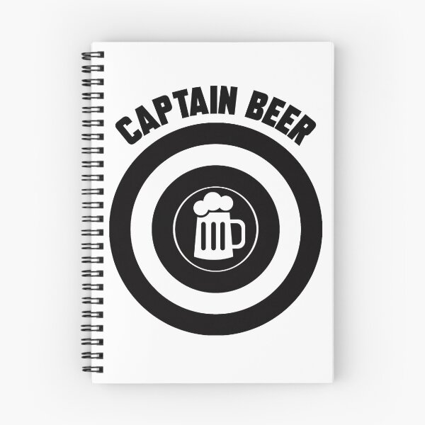 Item preview, Captain Beer logo black + text designed and sold by Dkrode.