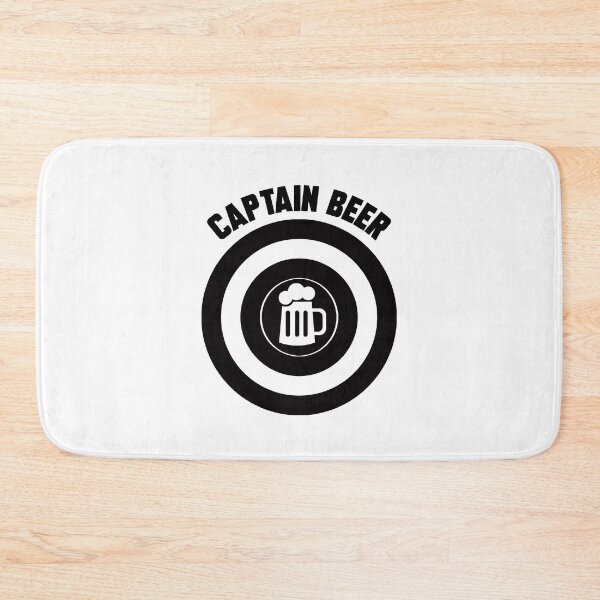 Item preview, Captain Beer logo black + text designed and sold by Dkrode.